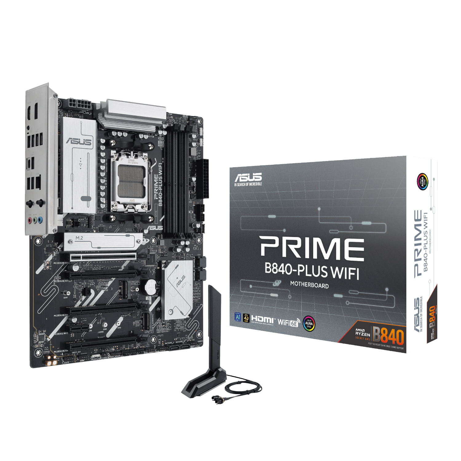 Asus PRIME B840-PLUS WIFI AMD AM5 ATX Gaming Motherboard