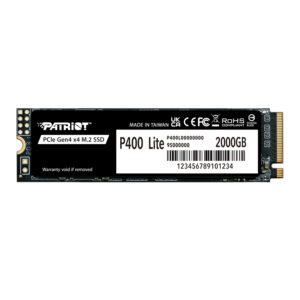 Patriot P400 Lite 2TB M.2 PCIe Gen 4 x4 NVMe SSD